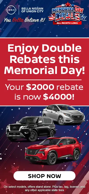 Double Rebates This Memorial Day